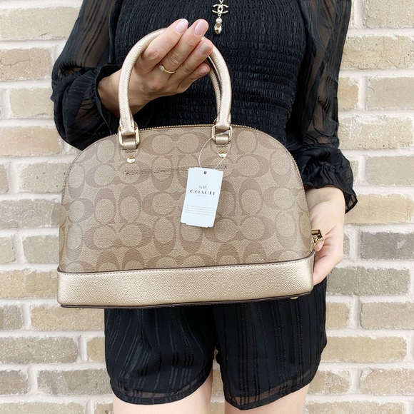 Gaby’sBags👜💕-Coach Satchel &Crossbody rose gold - Picture 5 of 6